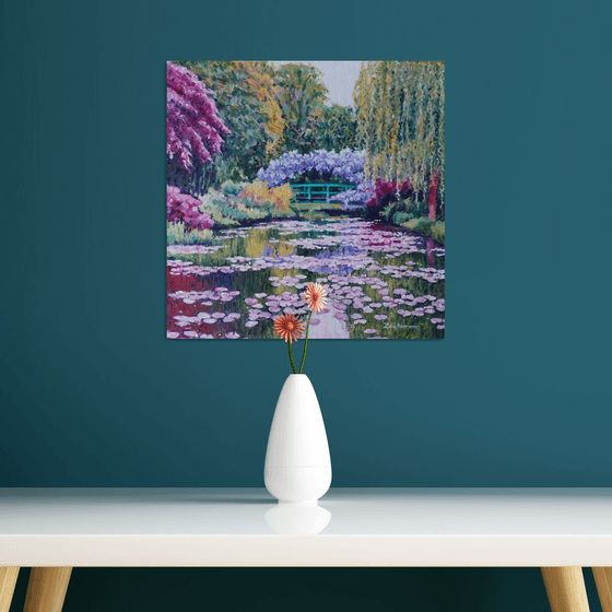 Monet's Bridge and Reflections