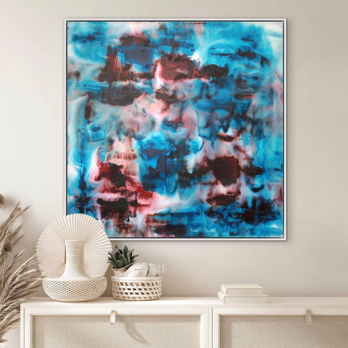  Unspoken Currents By Paresh Nrshinga Frsa, 40 X 40, Artwork For Sale On Artfinder