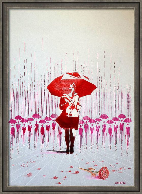 Fantasy with Flowers 336: paper 59x42cm