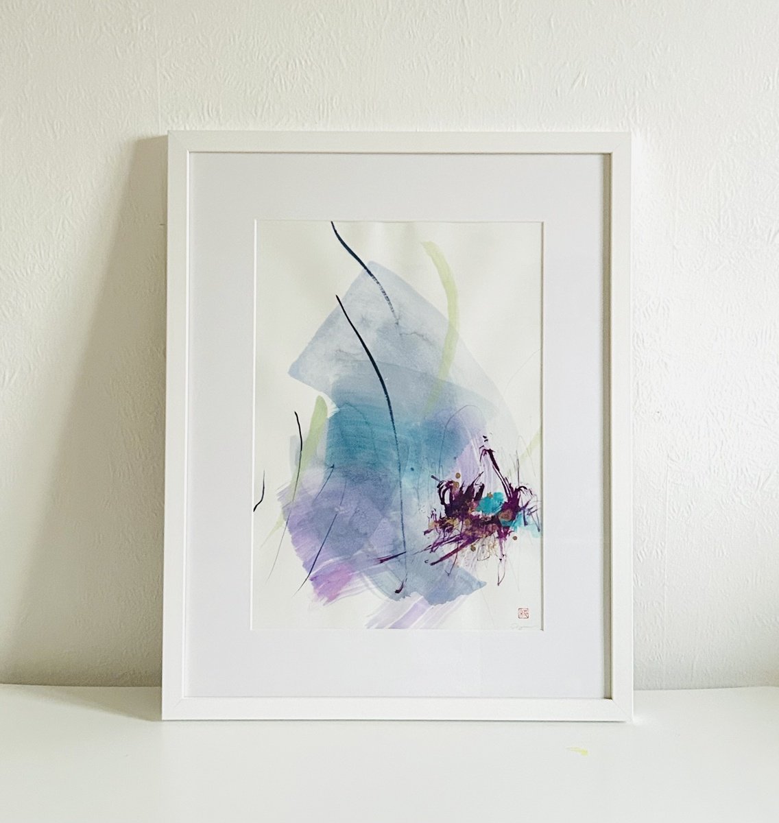 Abstract Ink Drawing , Spirit Of Plants 110 By Ryoko Minamitani, 19 X 23, Artwork For Sale On Artfinder