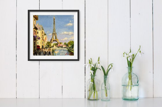 Springtime by the Eiffel
