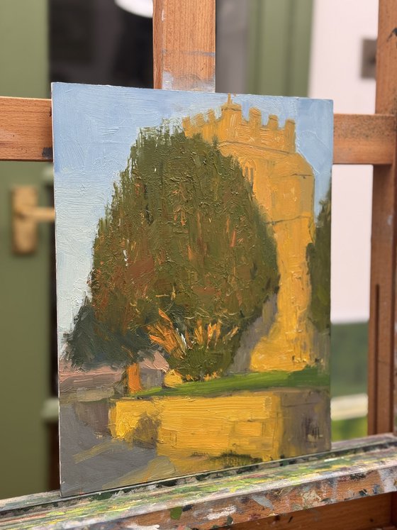 Autumn Yew Tree, Ducklington