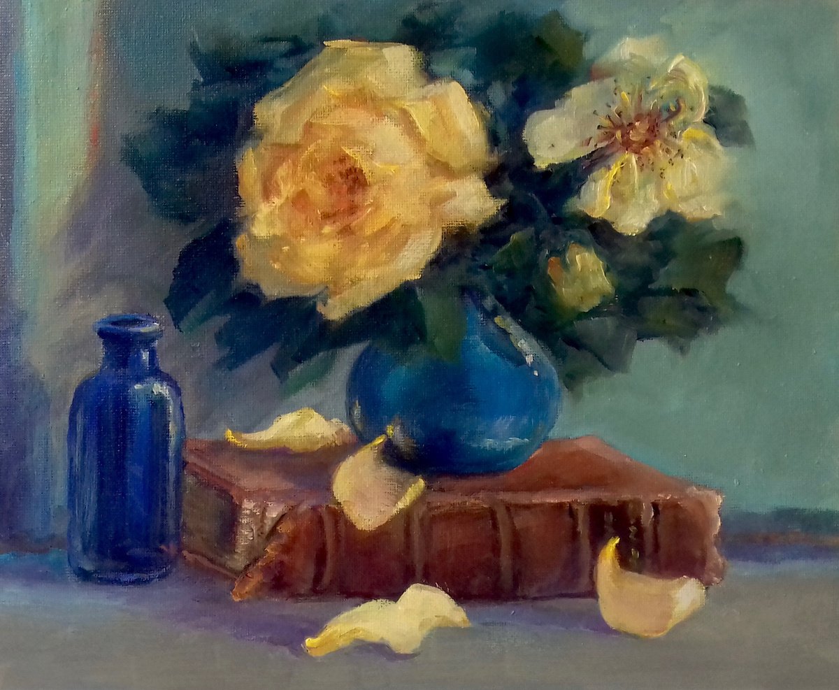 Yellow Roses by Lee Campbell