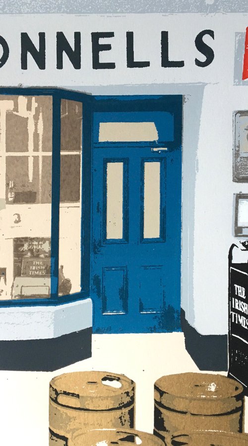 Irish shop fronts - Mcdonnells by Francis Van Maele