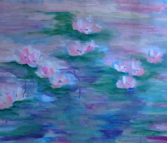 Quiet Pond - Inspired by Monet #27