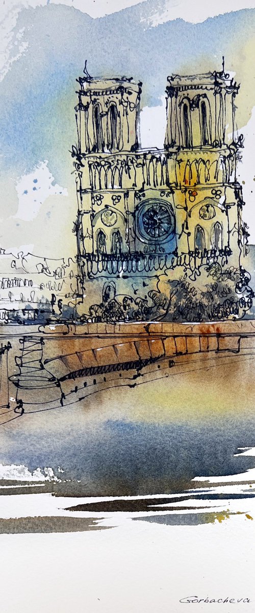 Timeless Notre Dame by Eugenia Gorbacheva