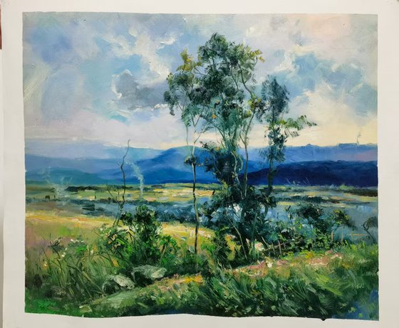 landscape oil painting
