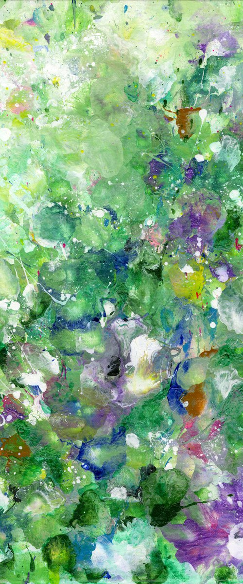 Garden Of The Mystic 1 - Floral Painting by Kathy Morton Stanion by Kathy Morton Stanion