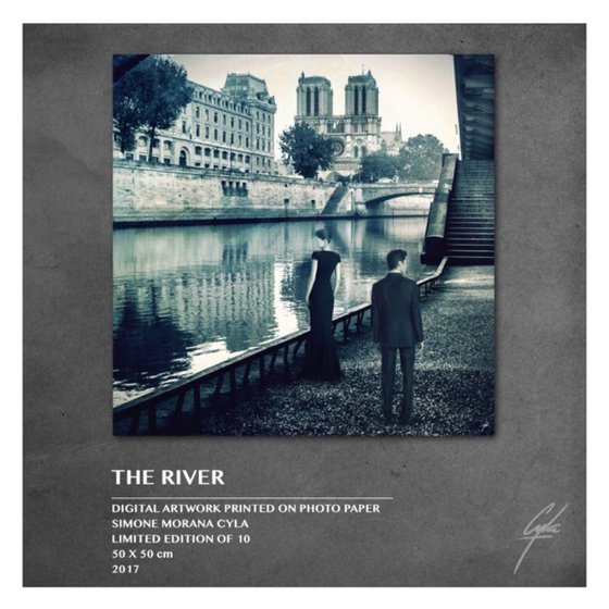 THE RIVER | 2017 | DIGITAL ARTWORK PRINTED ON PHOTOGRAPHIC PAPER | HIGH QUALITY | LIMITED EDITION OF 10 | SIMONE MORANA CYLA | 50 X 50 CM