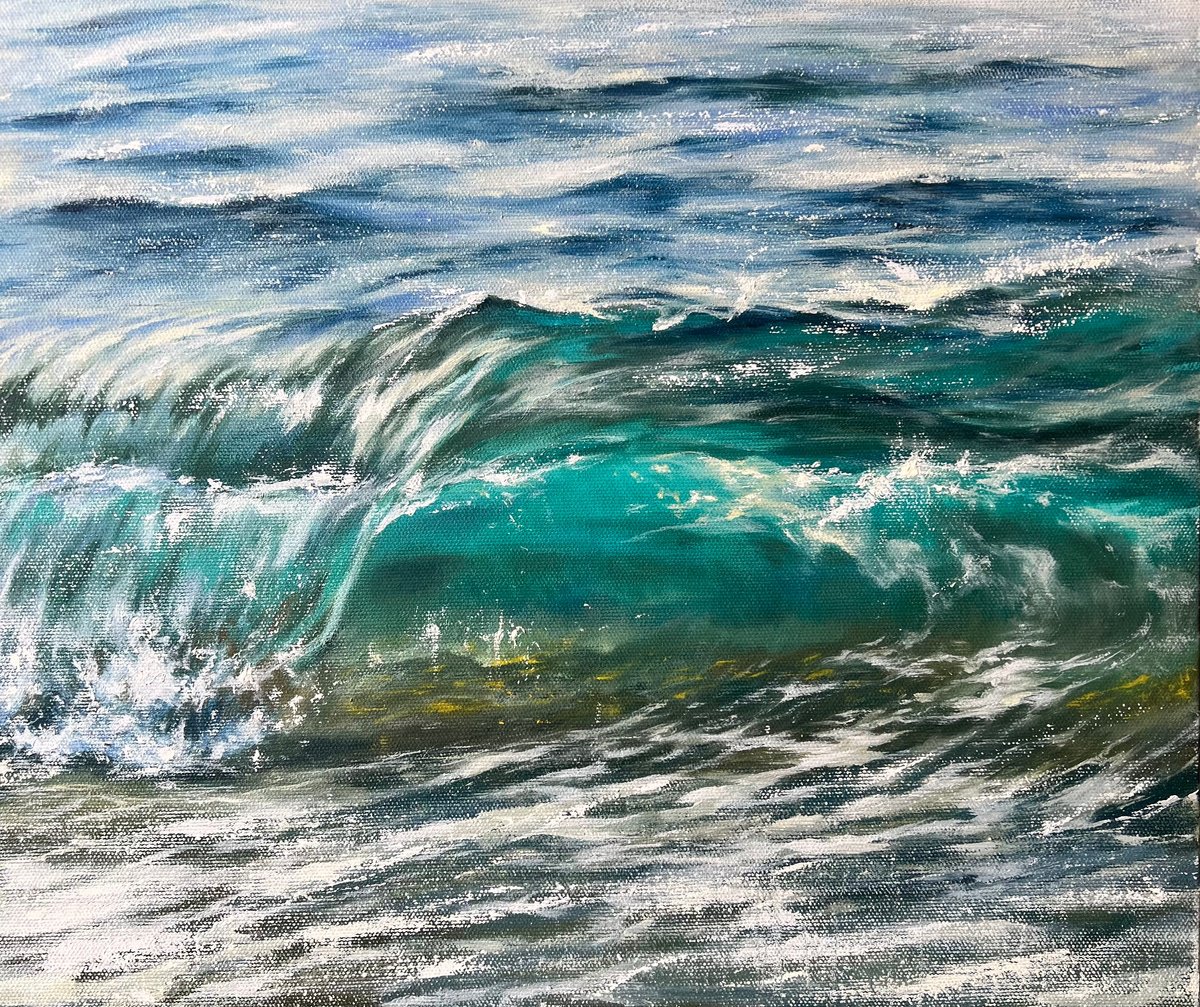 Sparkle wave by Valeria Ocean