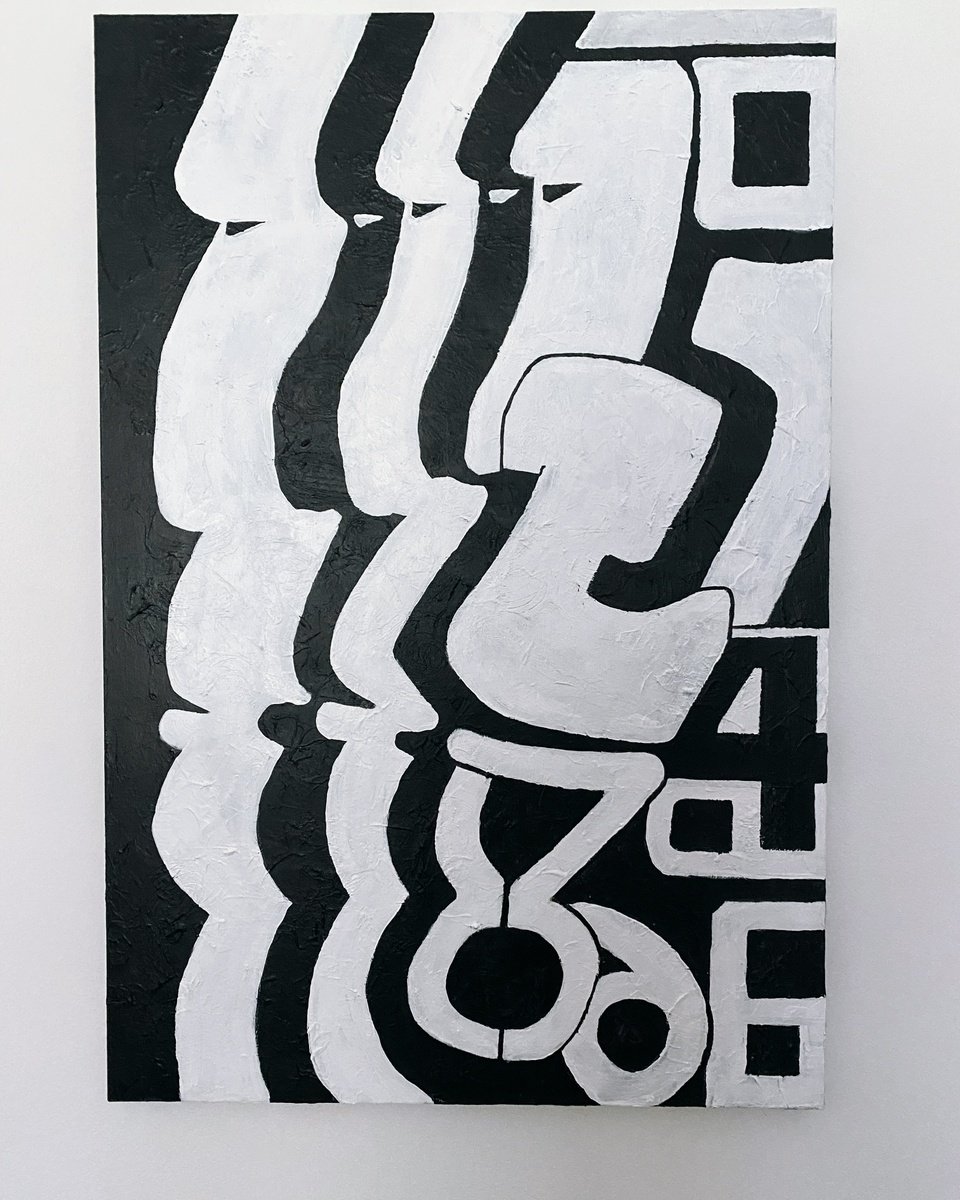 Impressionistic Abstract Acrylic Painting By Alan Horne Art Originals, 30 X 40, Nfl Draft, Original Artwork