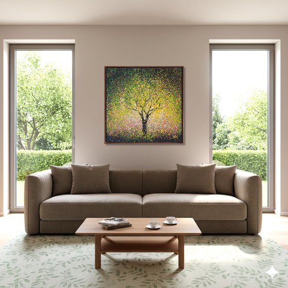 Luminous Spring - framed