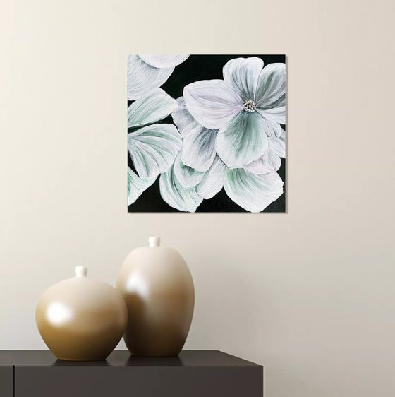 Whispers of White Petals