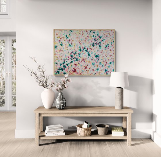 Peach and Cherry Blossoms