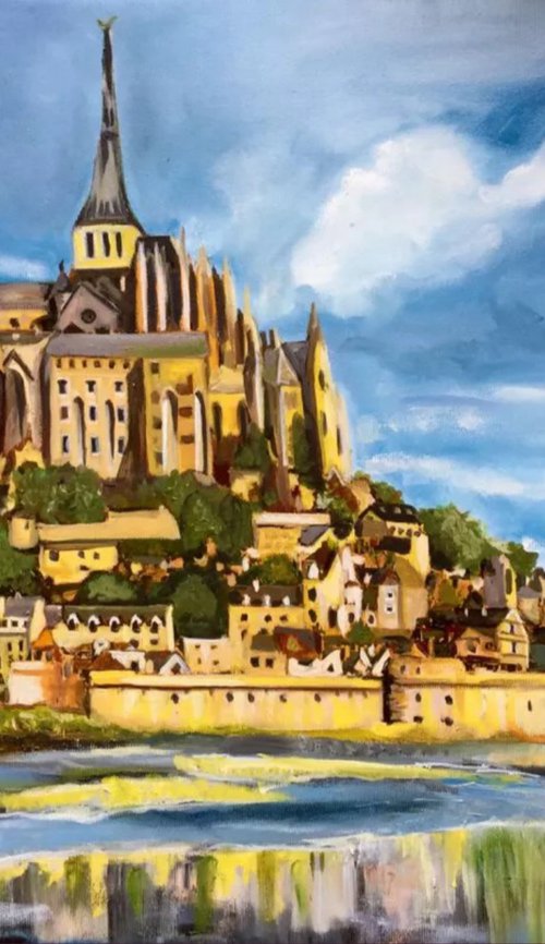 Le Mont Saint Michel by Olga Koval