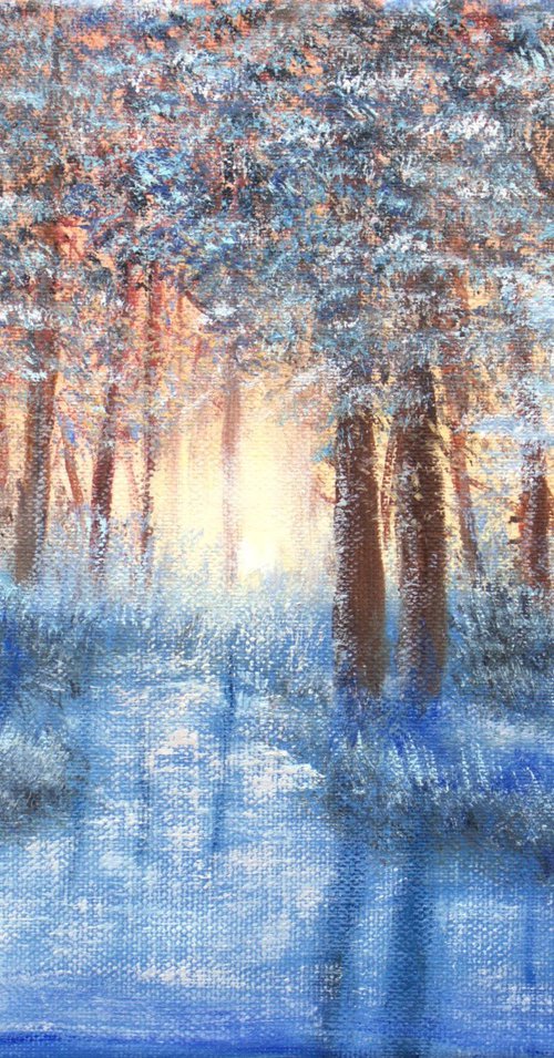 Winter landscape 4 by Ludmilla Ukrow