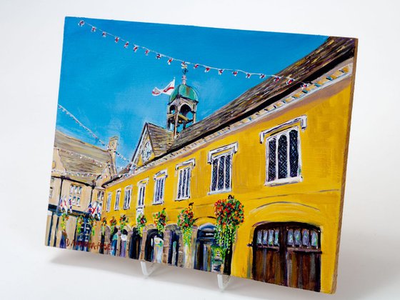 BASKETS AND BUNTING, TETBURY MARKET HALL