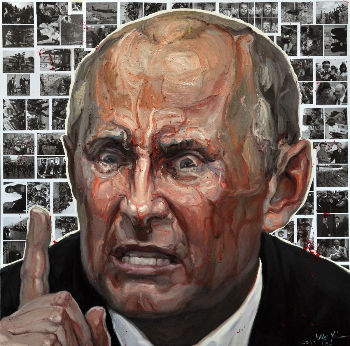 The dictator No.9 Putin by Yi Wei