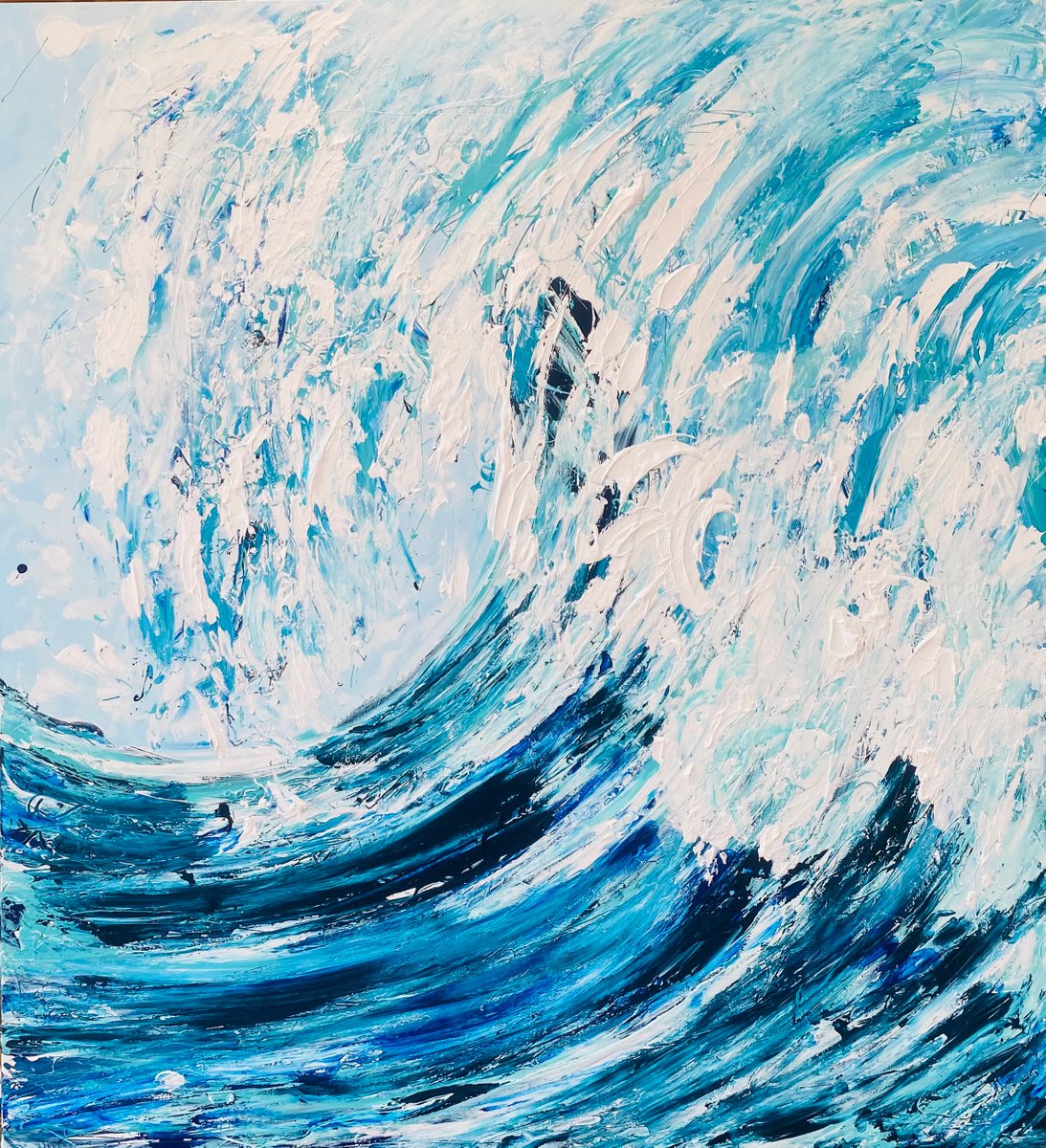 Wave Series - Swell by Annette Spinks