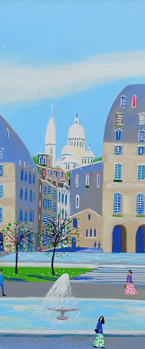 Montmartre, Je t'aime! by Katrina Avotina