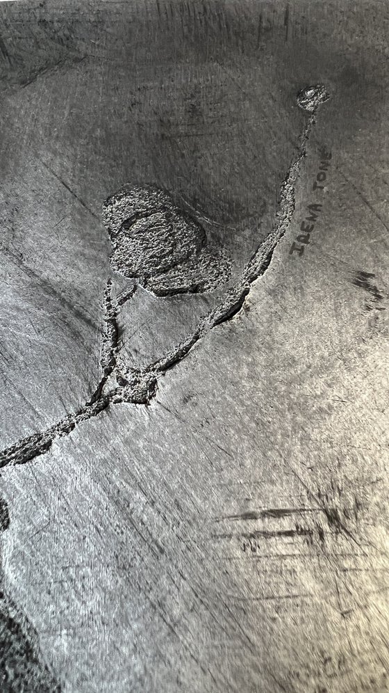 Silver tree branch