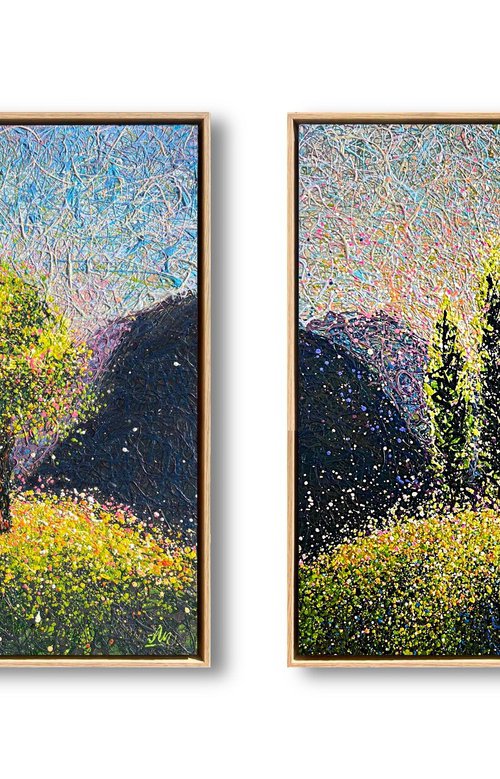 Where Silence Becomes Joy - light frame by Nadiia Antoniuk