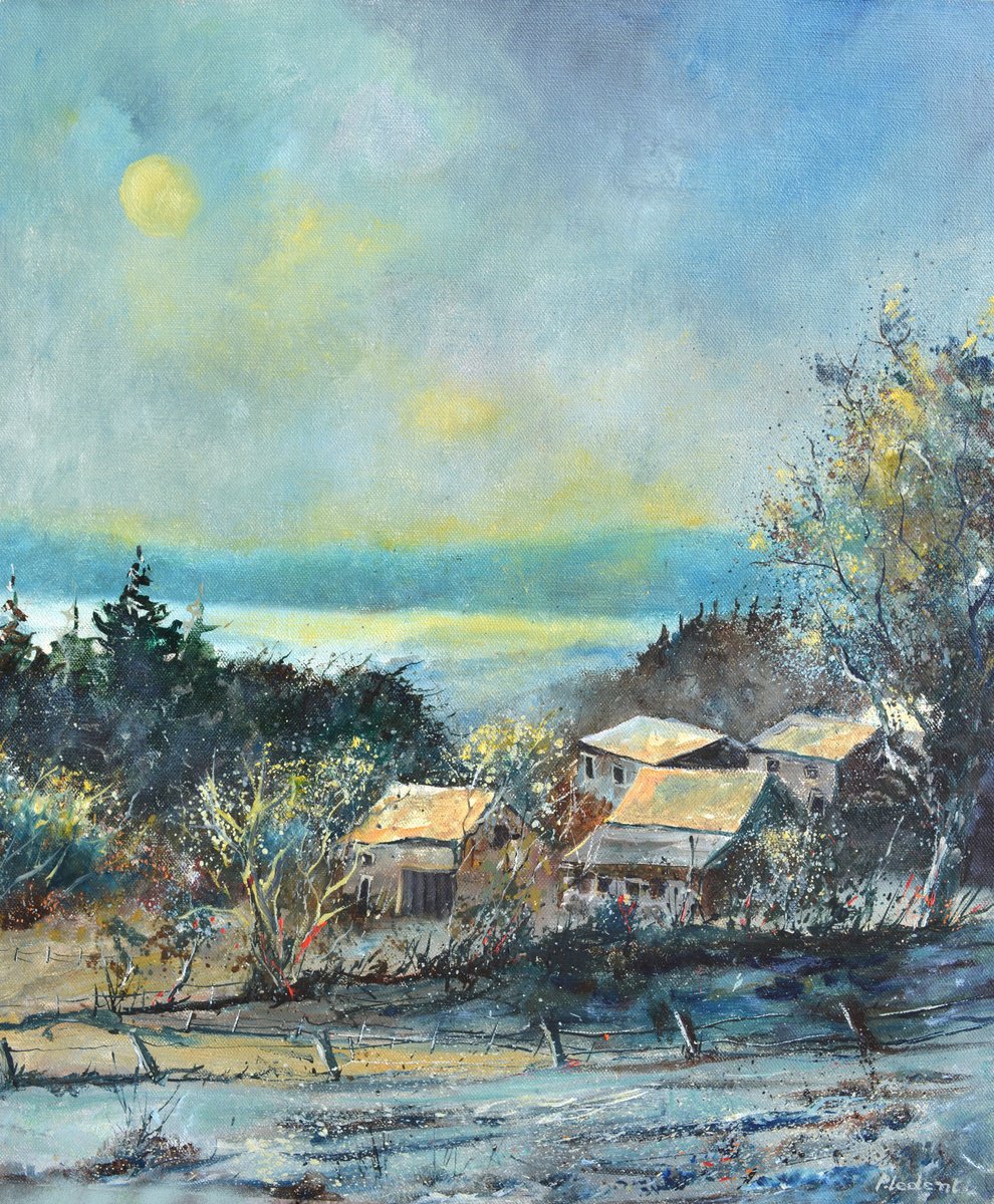 Frozen Morning By Pol Henry Ledent, 24 X 28, Artwork For Sale On Artfinder