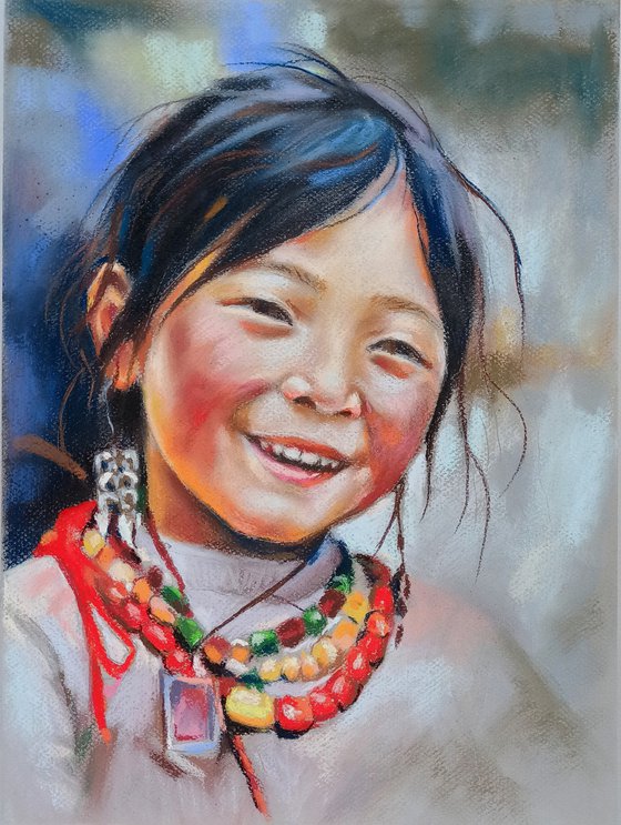 "Portrait of a Little Girl II"