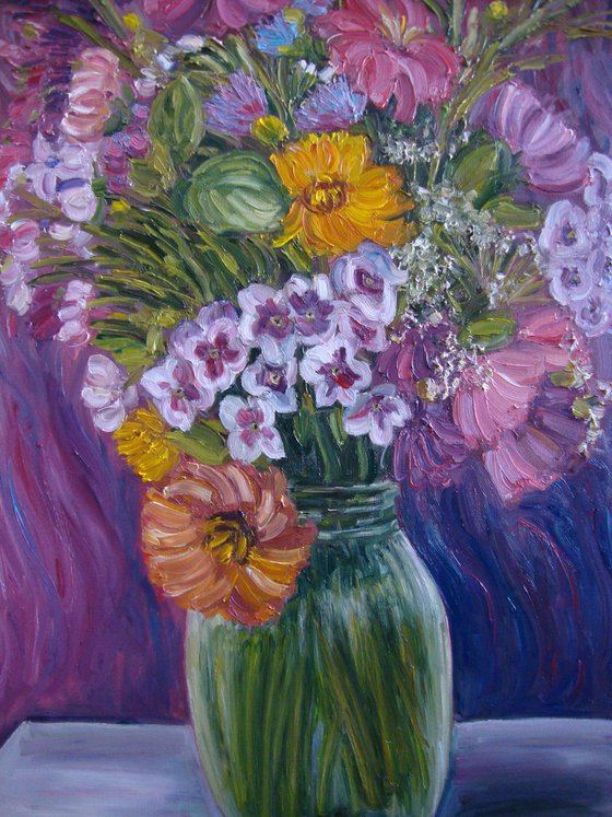 Purple bouquet