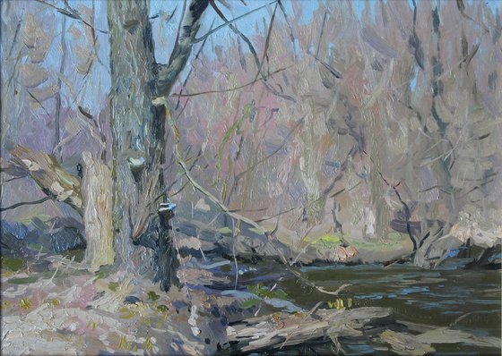 April. The Setun River