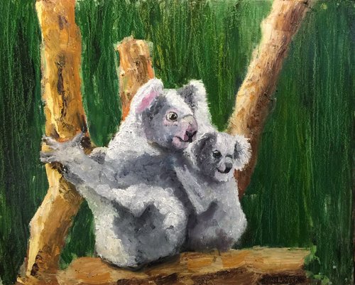 Koalas16x20 by Ryan  Louder