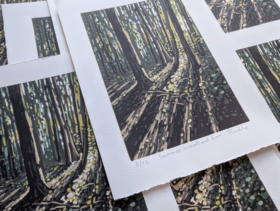 Summer Woodland Sun