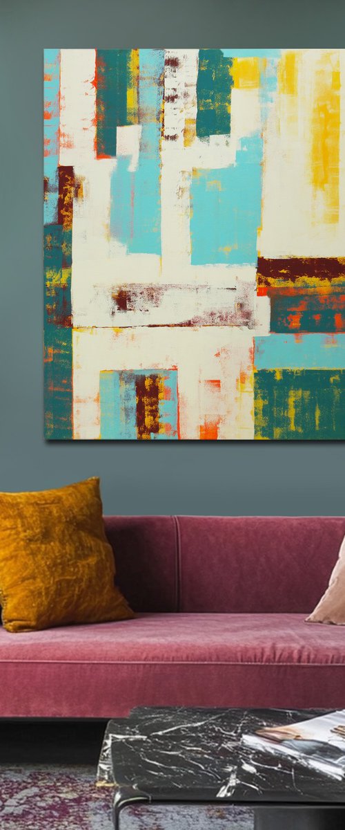 Untitled in Yellow by Ronald Hunter