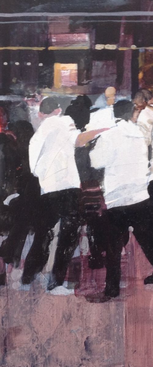 Pavement incident, Mayfair, London by Julian Sutherland-Beatson