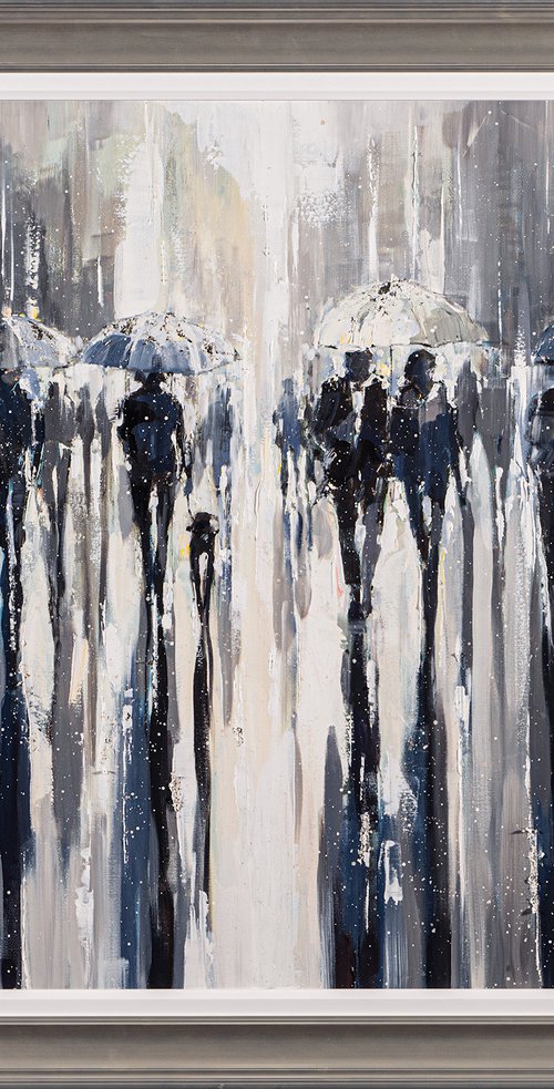 "Silver Night Walk' by Ewa Czarniecka