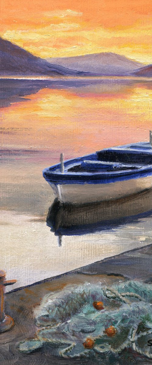 'A walk along the dock' by Lucia Verdejo