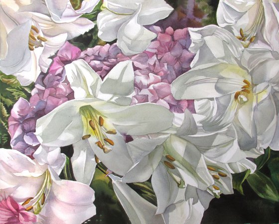 Easter lilies