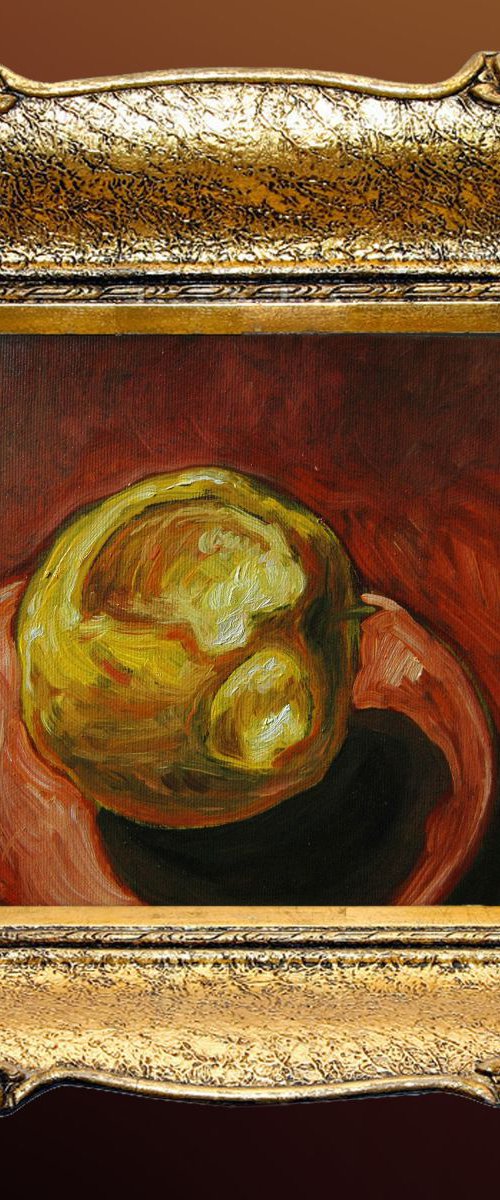 rotten apple by Cosmin Tudor Sîrbulescu
