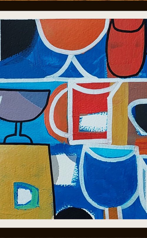 Still Life with a Red Jug III by Jan Rippingham