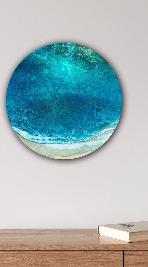 Round ocean #82 by Ana Hefco