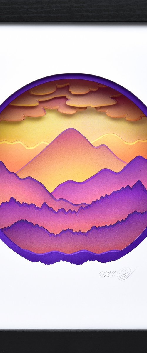 Purple Mountain Majesty by Olga Skorokhod