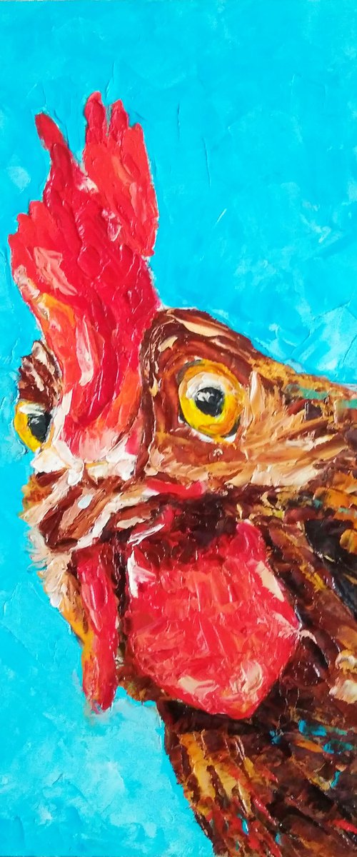 Rooster by Yulia Berseneva