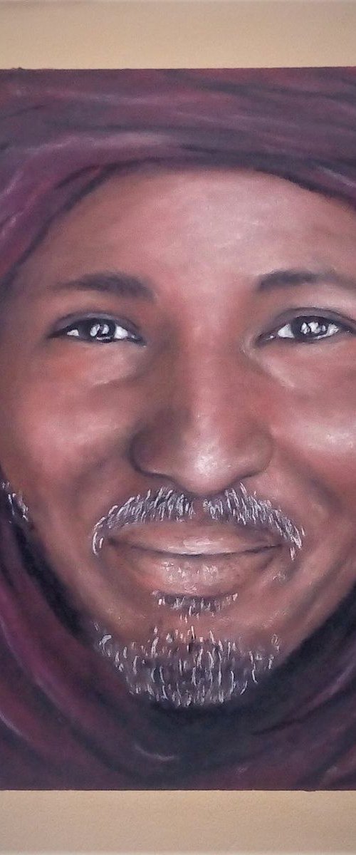 Beautiful African man by Mateja Marinko