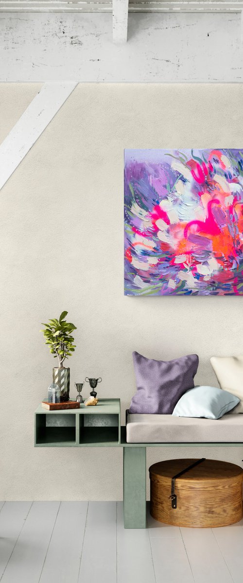 Floral marshmallow by Nataliia Karavan