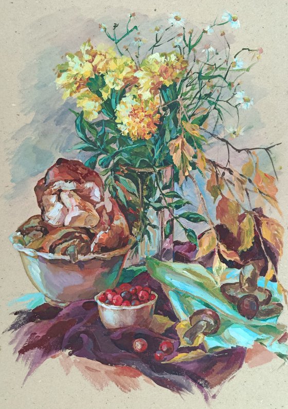 The garden of autumn