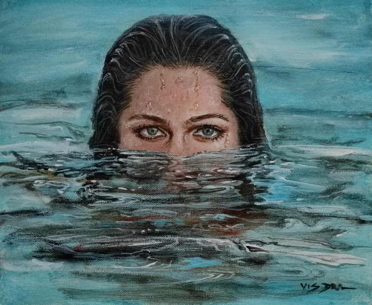 Girl swimming1 by Vishalandra Dakur
