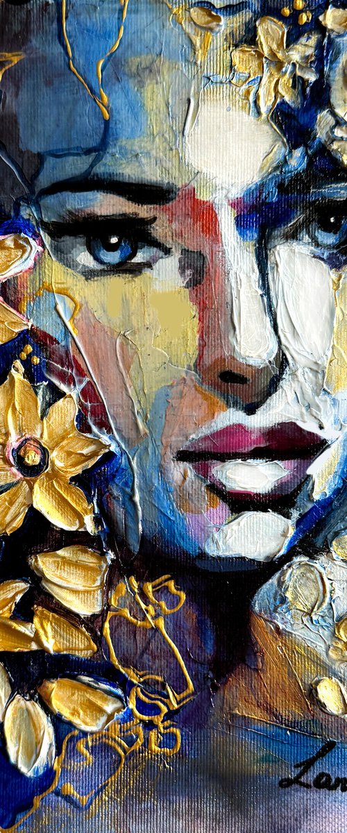 Golden Petals by Lana Frey