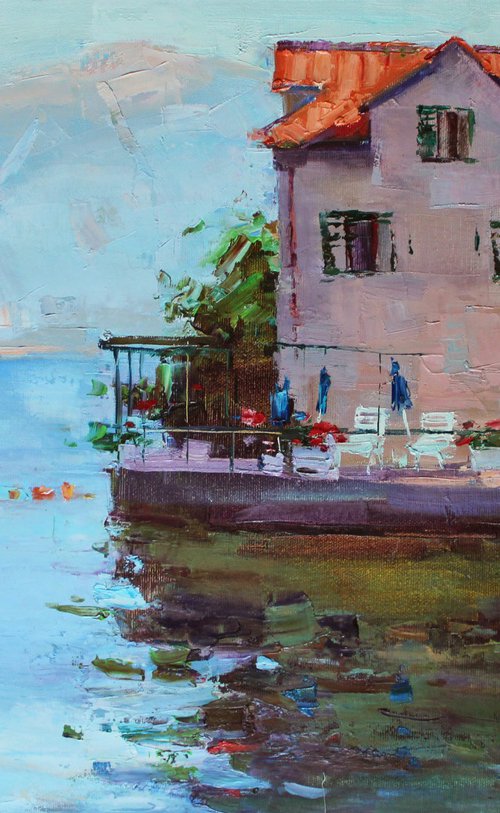 House by the sea by Tetiana Shendryk