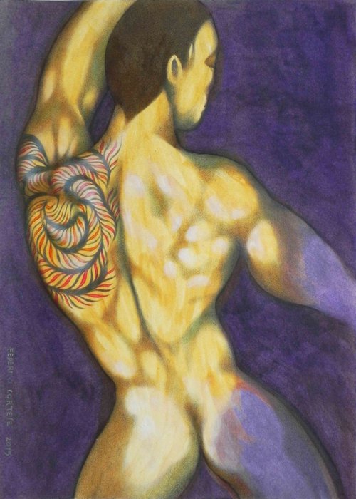 tattooed body by Federico Cortese