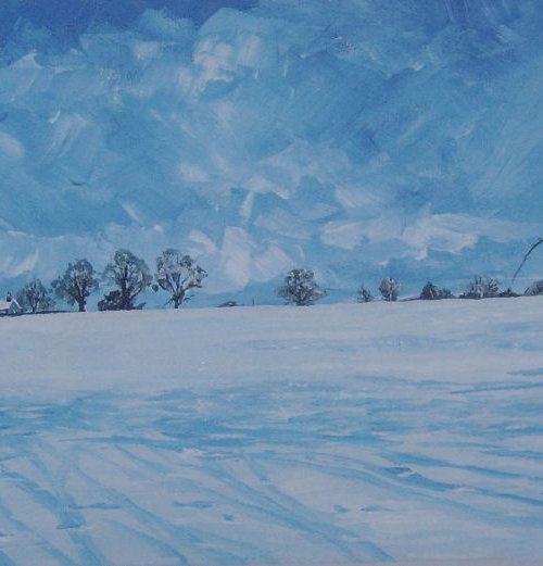 Poynton Snow by Max Aitken